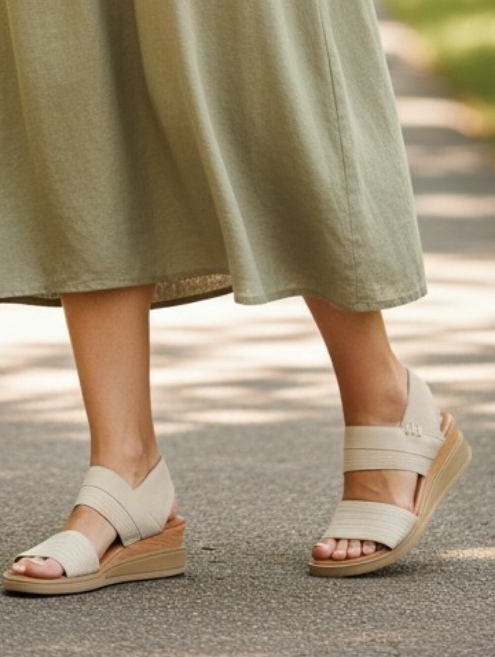 Miz Mooz 40Leather Sandals Cece Linen Cream Sz 9 SH170